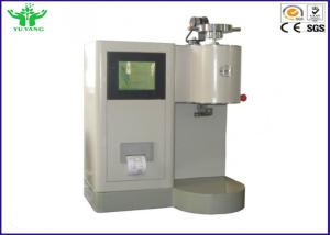 China Plastic Material ASTM D1238 Flammability Testing Equipment / Melt Flow Index Tester Color With Touch Screen Display on sale