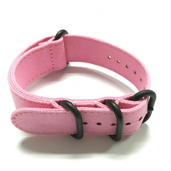 Quality Canvas 24mm Smart Watch Replacement Bands With Coating Hardwares for sale