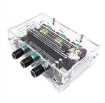 3 Channels Audio Amplifier Module DC 6-100V LED Indicator Pilot Lamp Light