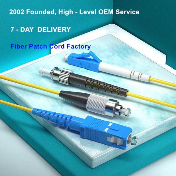 Zipcord Riser Duplex 1M LC To SC Single Mode Fiber Patch Cable