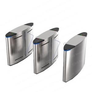 China Metro Barcode Reader Flap Barreiras Turnstiles Electric Control Board Swing Barrier Price on sale