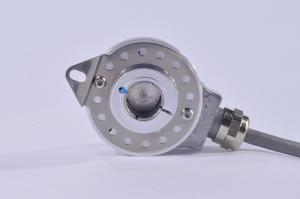 Photoelectric Absolute Rotary Encoder , Hollow Shaft Encoder Thickness 39mm