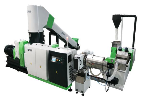 Quality ISO Approval Plastic Pelletizing Machine With Built In Agglomeration Machine for sale