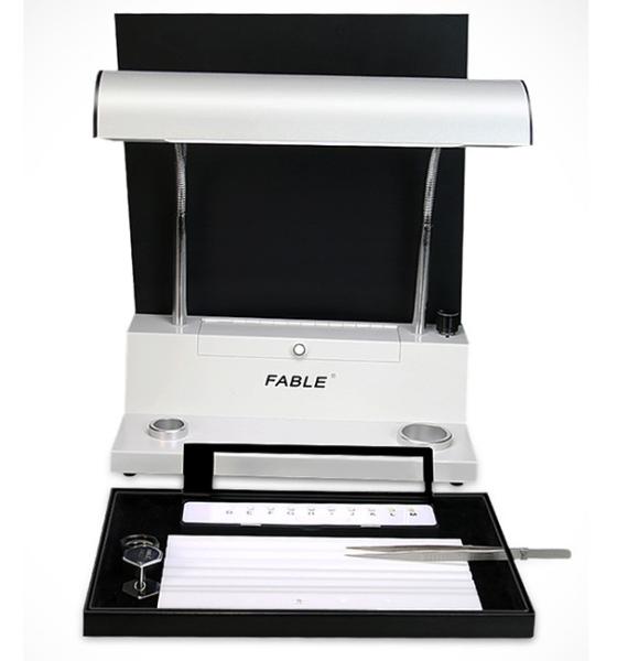 Quality Diamond Grading Lamp With Fluorescent Light Color Temperature 6000k-7000k FDL-12 for sale