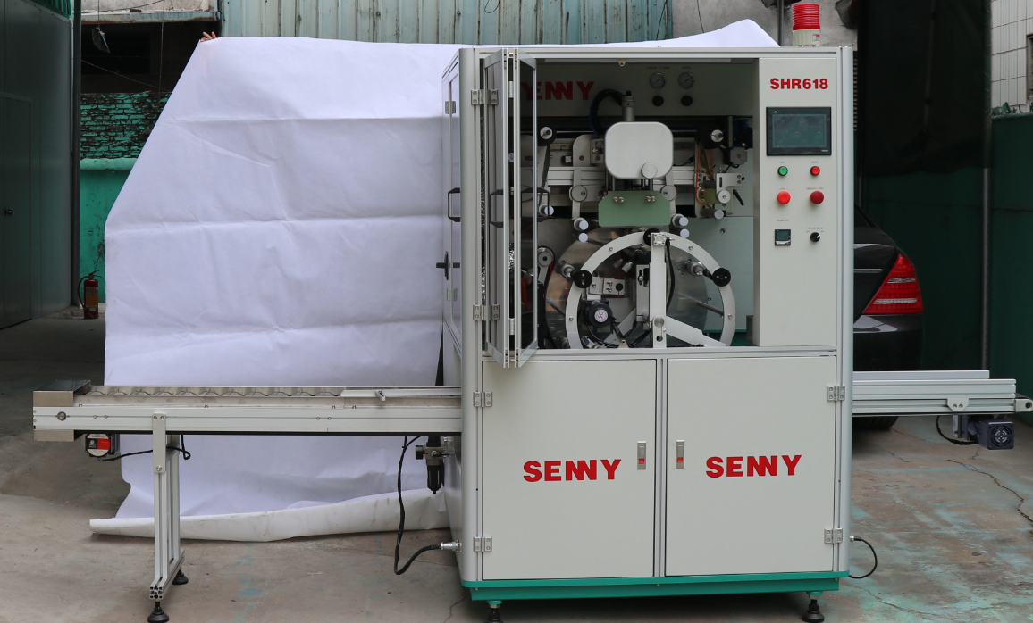 Fully Automatic Hot Stamping Machine for Bottles 3000pcs/Hr