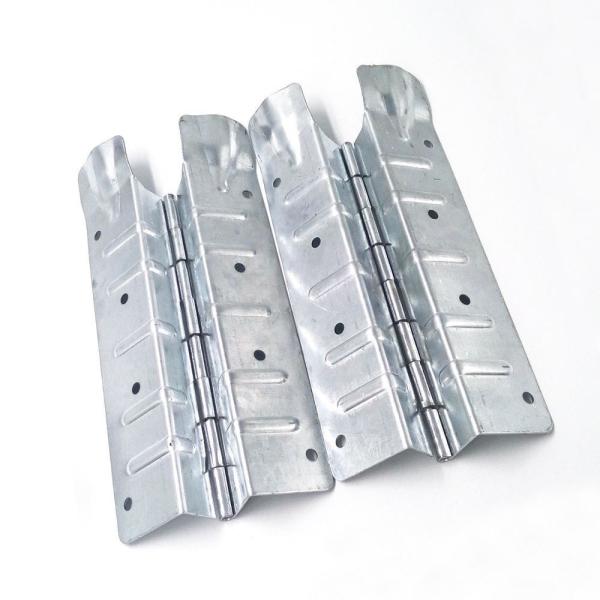 Quality Galvanized Steel Wooden Box Connector Collar Hinges For The Corner for sale