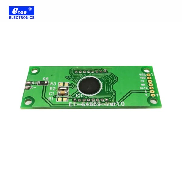 TN Car Odometer LCD Display Module 44x10.5mm Display 1366x768 Resolution 350cd/m Brightness -20~70 Operating