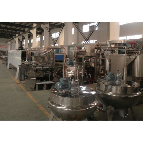 Peppermint leaf shaped Gummies production line CE Approval Candy Equipment Gummy manufacturing equipment 600kg/h