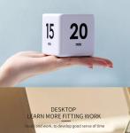 Combination Count Down Clock Digital Cube Timer For Kitchen Usage
