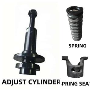 Adjust Cylinder / Spring / Spring Seat For Excavator Undercarriage