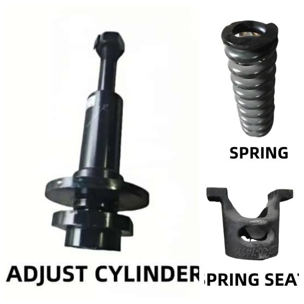 Quality Adjust Cylinder / Spring / Spring Seat For Excavator Undercarriage for sale