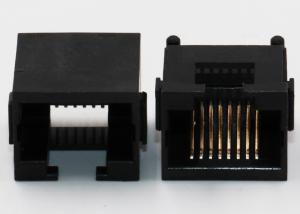 Buy cheap SMT Surface Mount RJ45 Connector R / A Latch Down For LAN Ethernet product