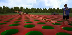 Buy cheap Giant inflatable sheet inflatable 5k obstacle courses inflatable circles product