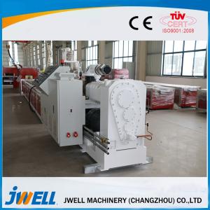 Buy cheap Baseboard Upvc Profile Extrusion Line , Profile Custom Extrusions Space Saving product