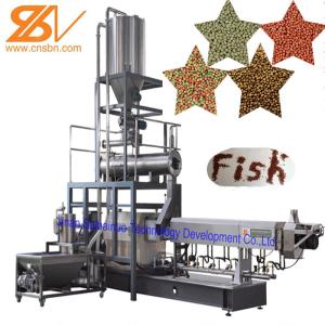 Buy cheap Fully Automatic Different Sizes Floating Fish Feed Production Line product