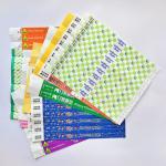 Waterproof and Bar Coding Tyvek Paper Event Wristbands Easy Identification for