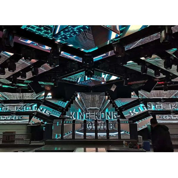 Die Casting Aluminum Indoor Rental LED Displays 500*500mm Waterproof IP65