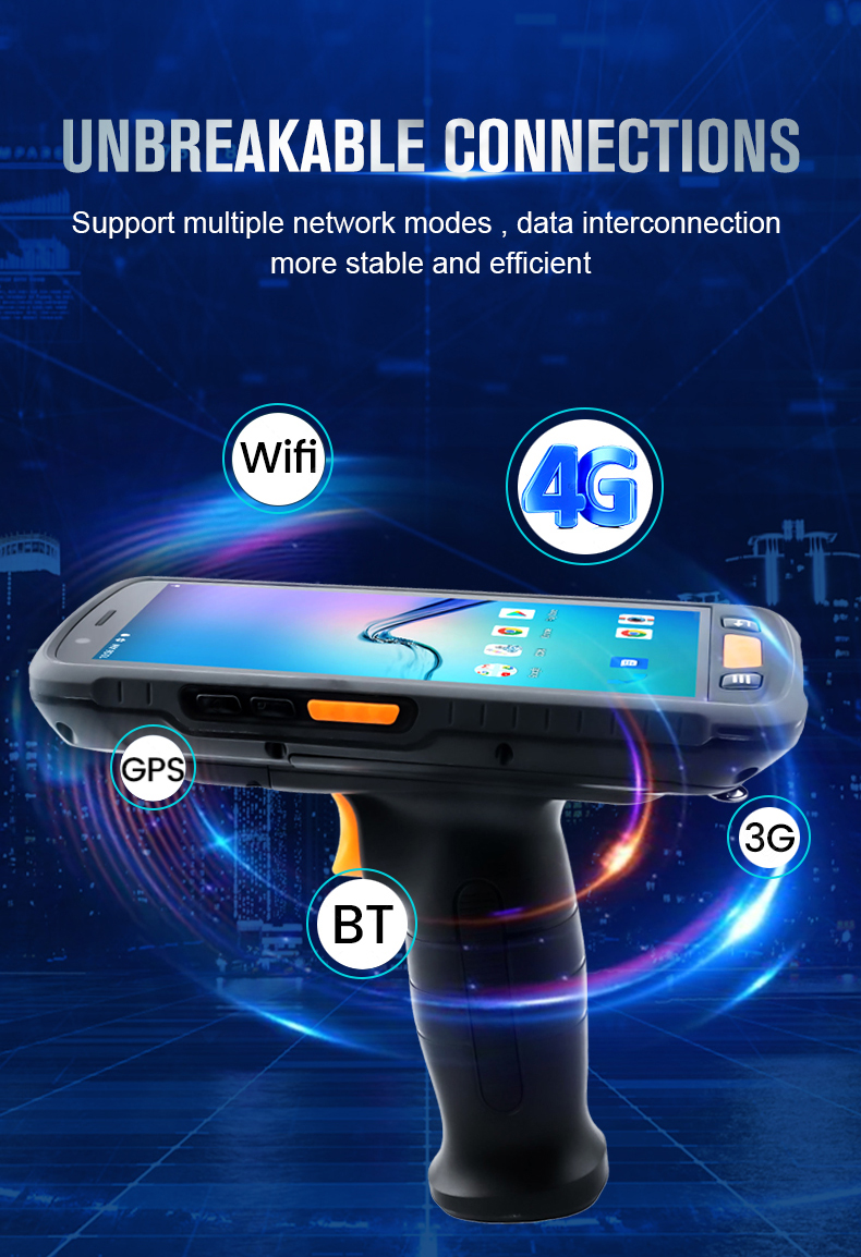 OEM Industrial PDA with Android 2D Barcode Scanner Rugged Handheld Computer Terminal Stock Available