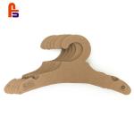 Brown Color Custom Cardboard Hangers Double Side Offset Paper Solid Structure
