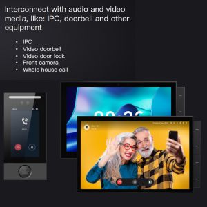 10inch Smart Home Touch Screen Panel Multimedia Interconnection Function