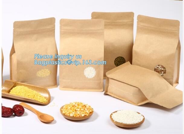 Custom Printing Recycled Brown Kraft Paper Bags,Custom Printed Factory Glassine Paper Bread Small Brown Bag, bagease