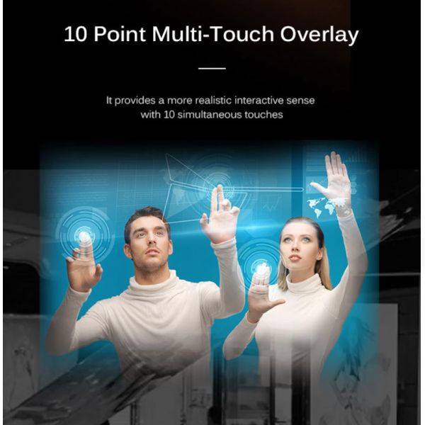 32" 43" 49" Horizontal Digital Signage , Multi Language Floor Standing Kiosk