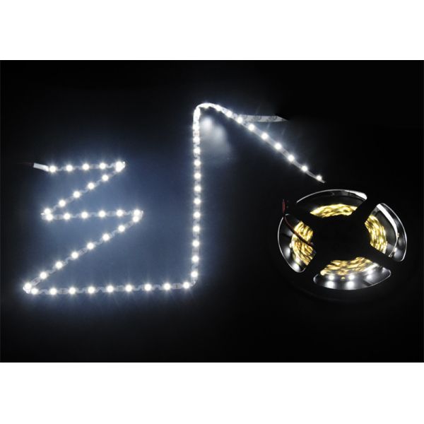 Outdoor S Type Flexible LED Strip Lights 3M Adhesive Tape Single Color For Letters