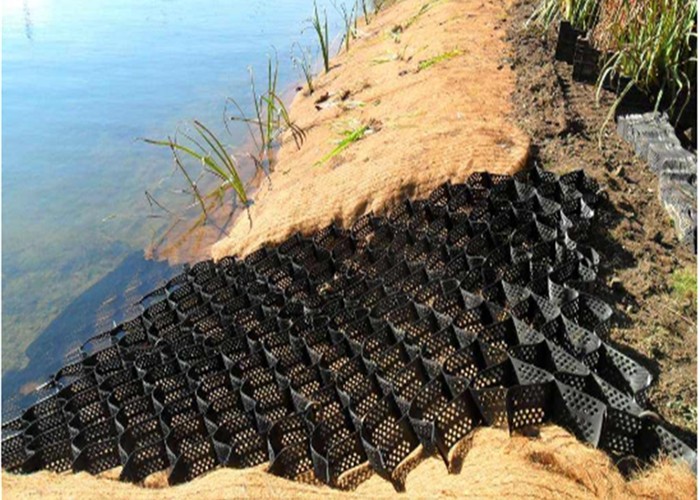 Honeycomb Mesh Interlocking Paver Panel Gravel Geocell For Stabilizer