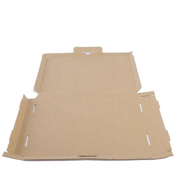 Black Matte Lamination Paper Corrugated Shipping Box For Clothing From Recycle