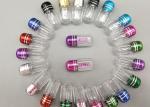 2ml ISO9001 Empty Capsule Shells Golden Single Pill Container