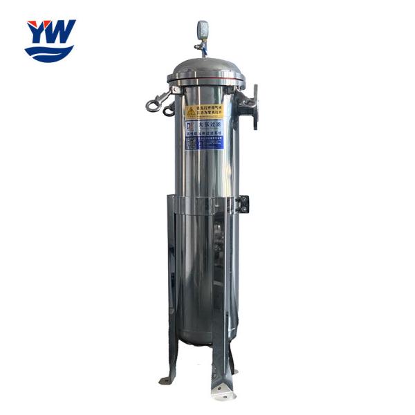 Quality Industry SUS Single Bag Filter Housing 0.25-2m2 Filter Area for sale