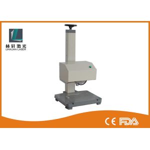 Buy cheap Programmable Desktop Dot Peen Marking Machine Lightweight On Equipment Numbering product