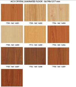 China wholesale hdf laminate flooring 8 mm ac3 on sale