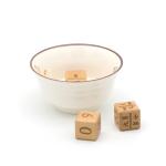 30MM Educational Number Sorting Board Cube Blocks Wooden Learning Number Block