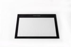 Ceramic ink Black Frame 4mm Outer Oven Door Glass Replacement