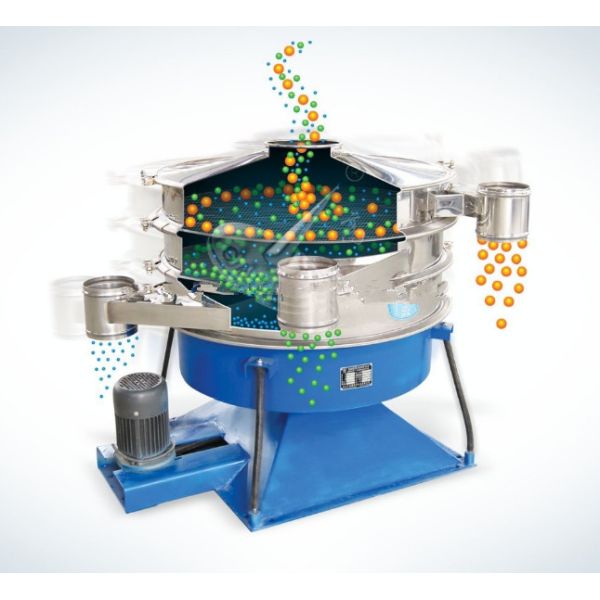 EC-CV-39 Good quality 1-5 Layers Customized Titanium Oxide Industry Series Ultrasonic Circular Vibratory Screen