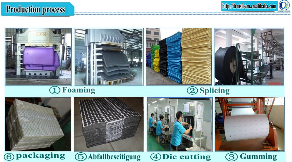 Die Cutting Adhesive Foam Stickers For Kids DIY Activity 38 Shore C Hardness