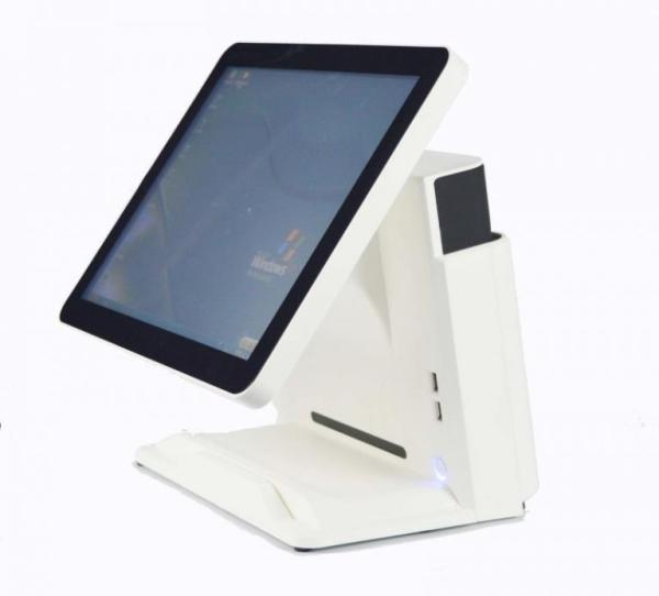 Quality Intel CPU Touch Screen POS Machine Touch Screen With Barcode And Cash Draw for sale