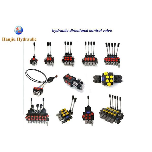 5 Spool 40 Liters Monoblock Directional Control Valve