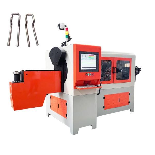 Quality 2-6mm 3-8mm Automatic cnc Flat rebar bender forming 2d wire bending machine for sale