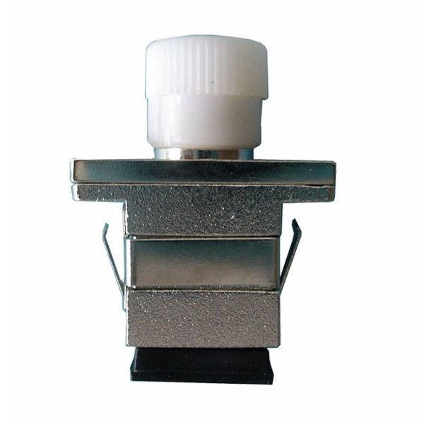 Beige Flange Sc-Sc Upc Fiber Optic Adapter For FTTX