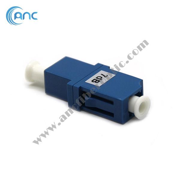 Quality SM / PC LC APC Fiber Optic Attenuator Female To Female Fixed 3dB 5dB 7dB Plastic for sale