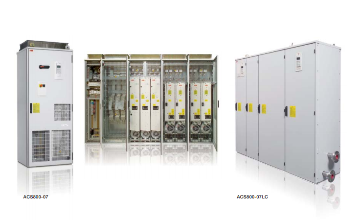 3 Phases ABB Frequency Inverter ACS800-01-0075-3+P901 Pcont.max:75kW, Icont.max:145A