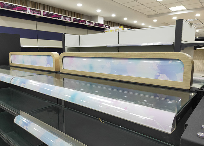 4 Layers Cosmetic Display Racks Customized Color Eco Friendly For Exhibition