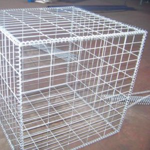 Buy cheap 1x1x1m Stone Cage Retaining Wall Welded Mesh Gabion product