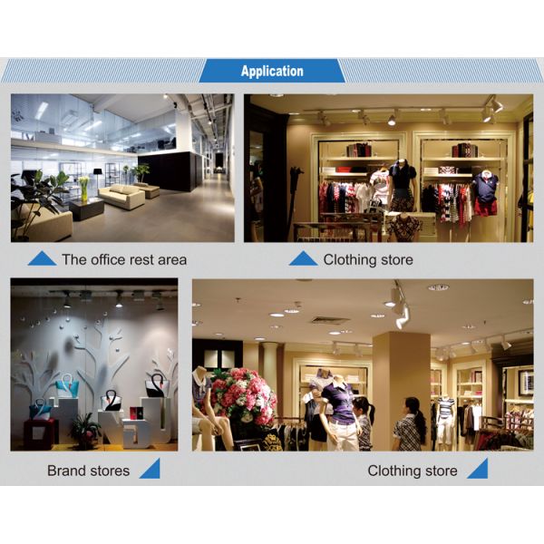 Supply indoor 30w gallery LED track lighting