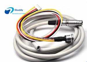 Buy cheap Hybrid Mixed Electrical Fluid System Connectors 7pin Lemo 2B Gasline Custom Power Cables product