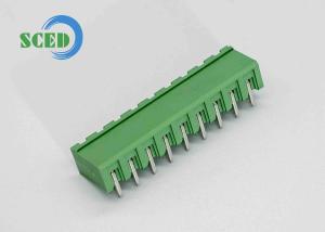 Buy cheap UL94V-0 Rated Right Angle Wire Inlet Feed Through Terminal Block for Industrial Applications product
