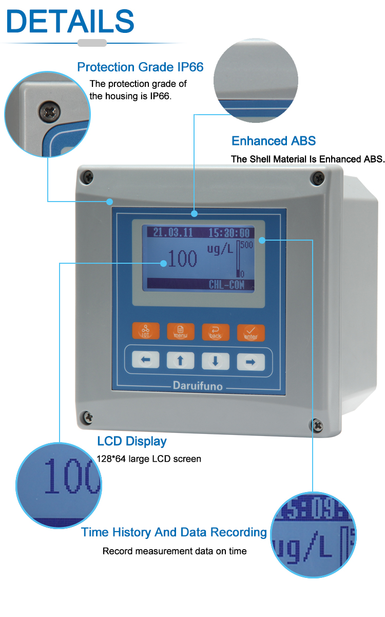 Internet Connection Digital Chlorophyll Meter For Hydrology And Water Conservancy