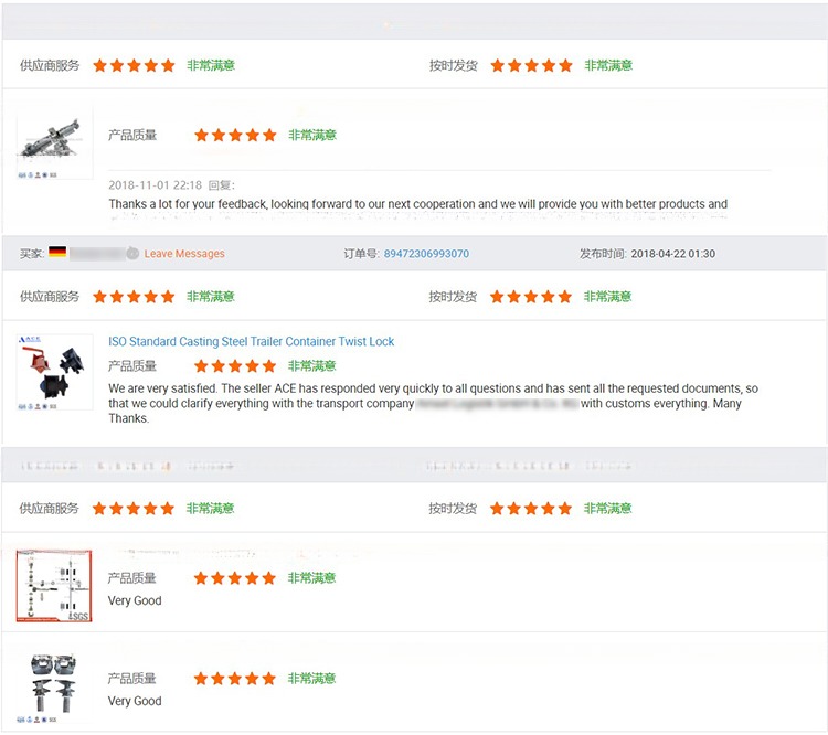 Shipping Container Twistlock and Stacking Intermediate ISO Dimensions Lashing Equipment with Hot Dip Galvanized Finish